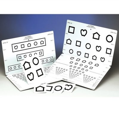 Lea Symbols 15 Line Folding Distance Chart – Ophthalmic Singapore